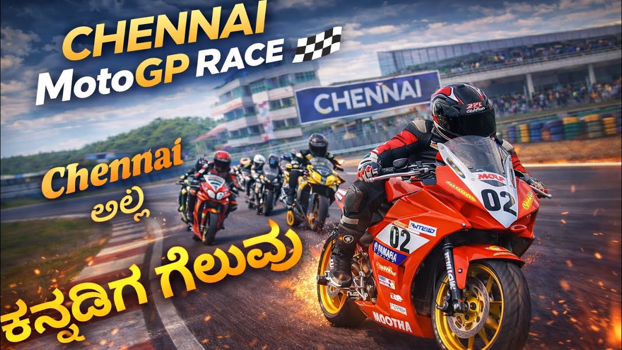 This Was NOT Expected in Chennai MotoGP 😳 | ಕನ್ನಡಿಗನ ಗೆಲುವು? 