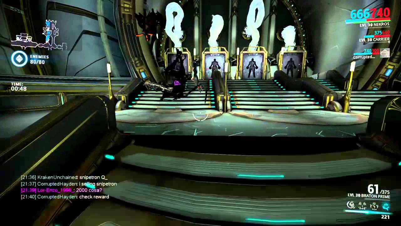 I met a cheater on Warframe PS4