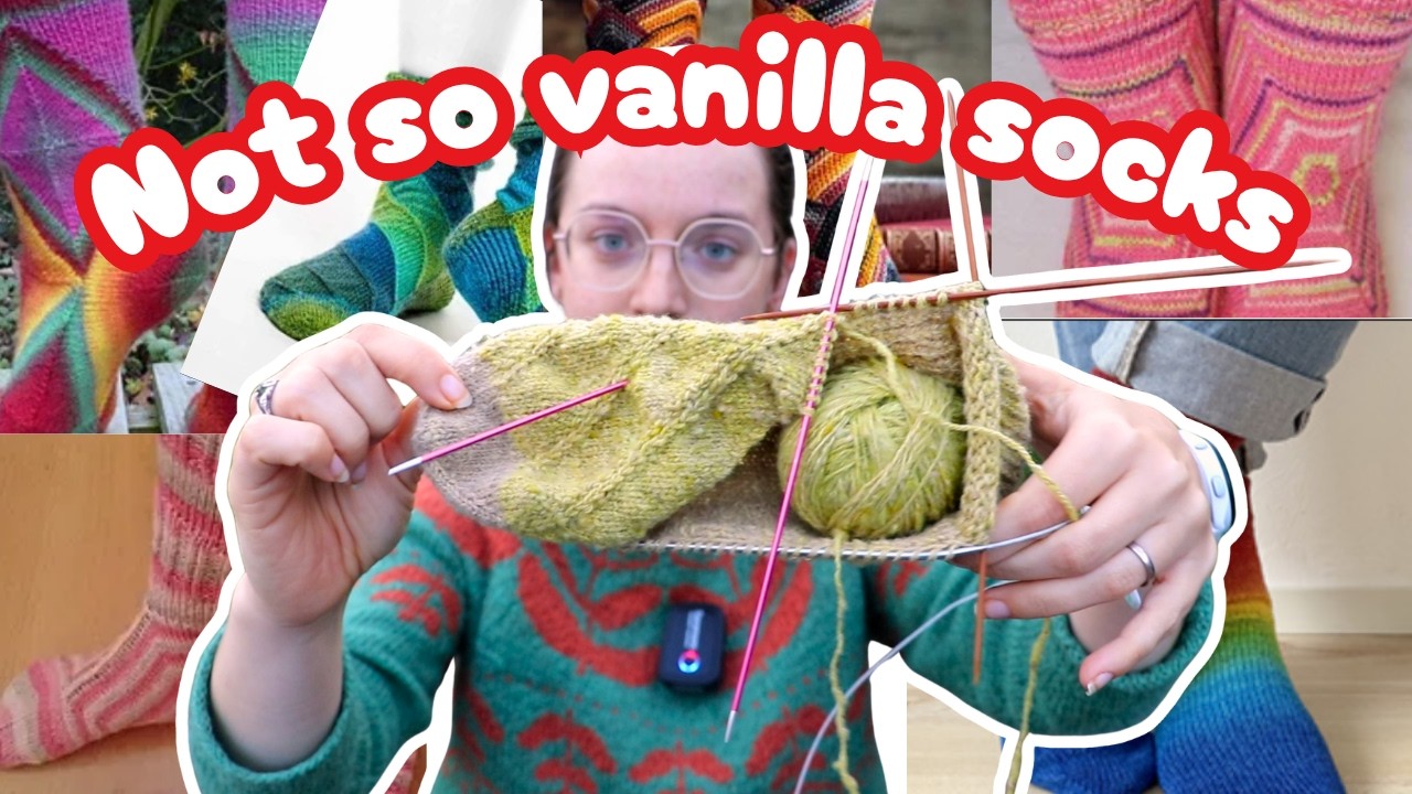 10 interesting Sock Knitting Patterns for your Gradient Yarn (Socktober pt. 3)