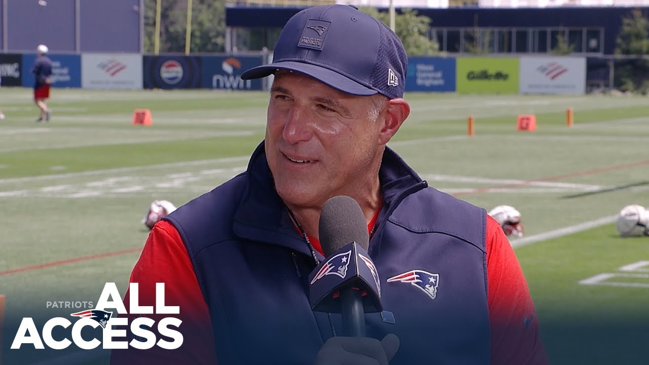 EXCLUSIVE: Mike Vrabel Training Camp Sit-Down Interview | Patriots All Access