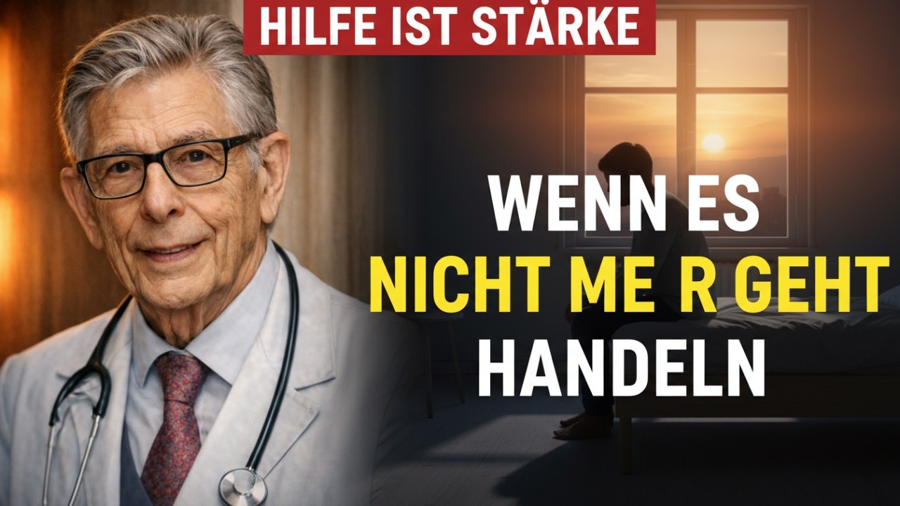 Dr  Norman Sartorius erklärt wann Motivation endet und psychiatrische Hilfe Leben rettet