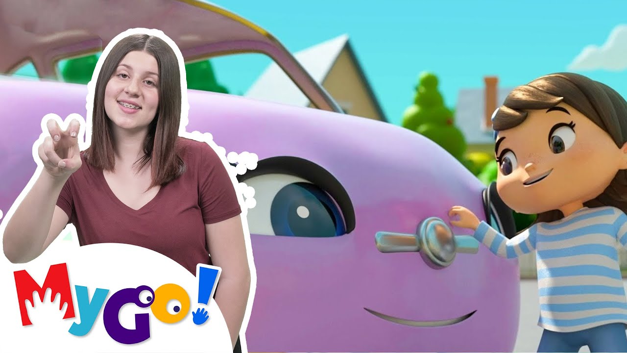 Are We Nearly There Yet? | MyGo! Sign Language For Kids | Lellobee Kids Songs