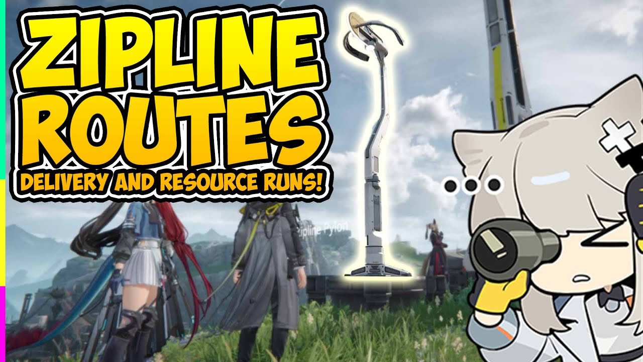 The ULTIMATE Zipline Network for Delivery and Resource Runs! | Arknights Endfield