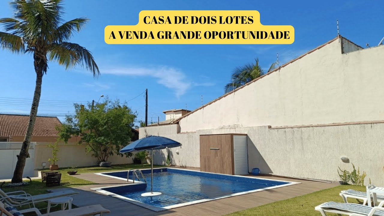 Um grande oportunidade linda casa a venda com piscina e perto da praia em Peruíbe Litoral Sul
