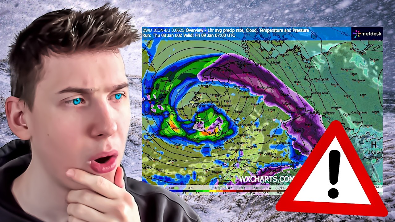 Die neuesten Infos und Daten zu dem anstehenden kr&auml;ftigen Wintersturm!