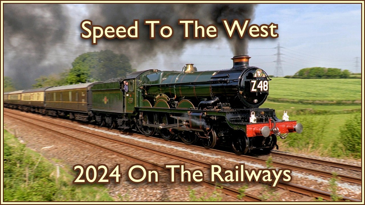 Speed To The West: Main Line Steam & Diesel Compilation (2024)