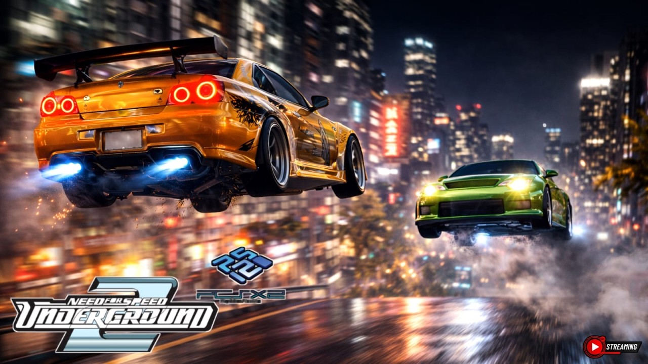Balapan Tengah Malam Paling TEGANG | NFS Underground 2‼️