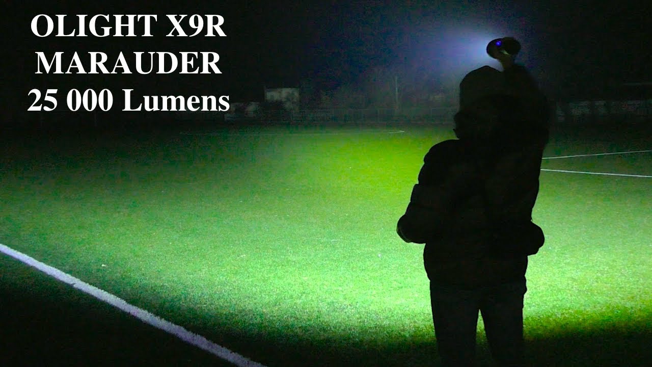 Вот это мощность 25 000 lm | Дальность 630 метров | Olight X9R Marauder