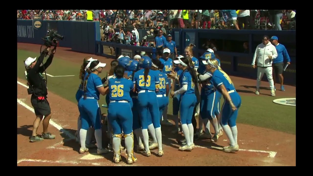 UCLA Softball Missed Home Plate
