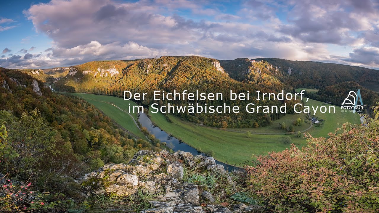 Der Eichfelsen bei Irndorf, im Schw&auml;bische Grand Cayon im Donautal
