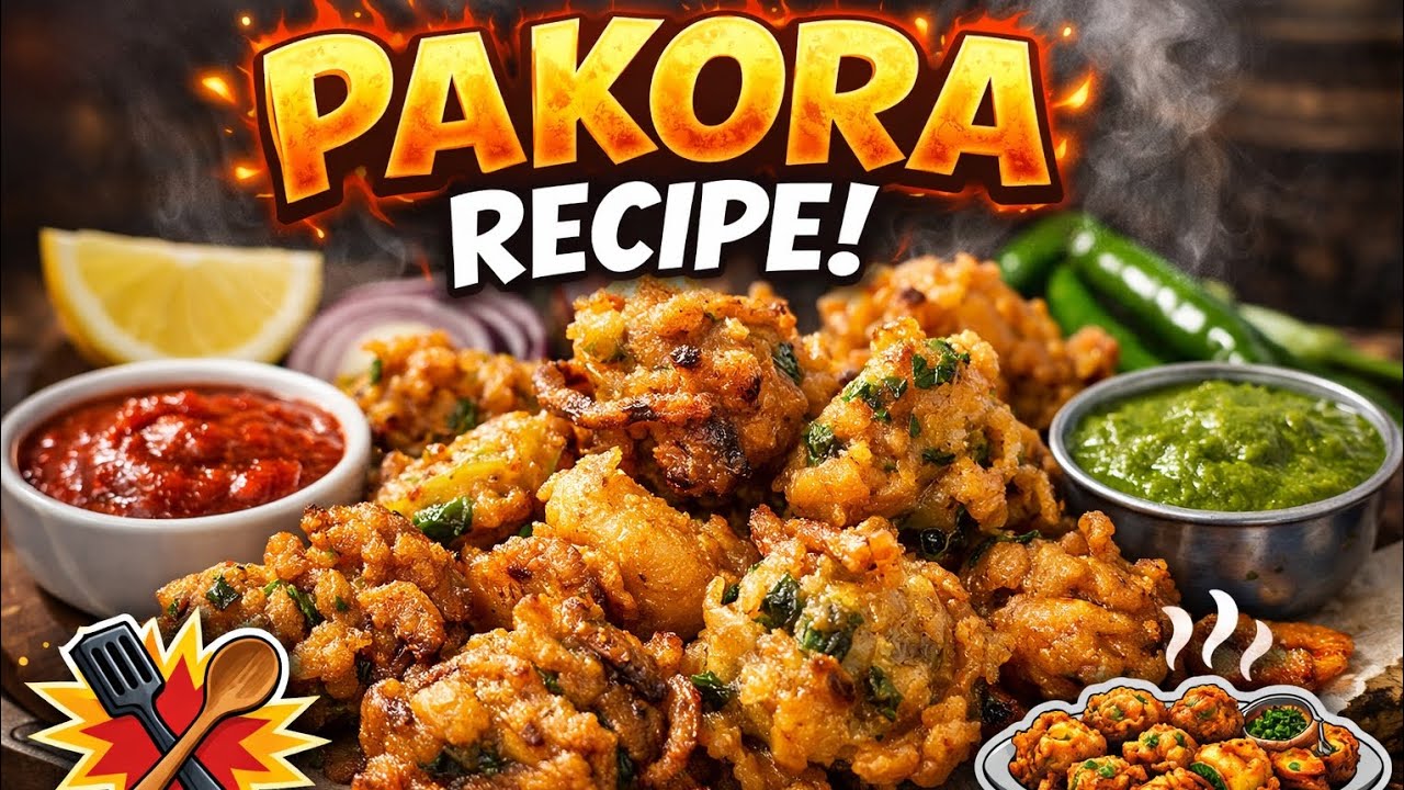 Best Pakora Recipe Ever 🤤| Crunchy Outside Soft Inside❤️