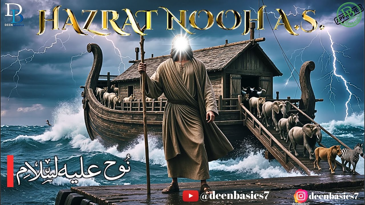 WAQIA NOOH A.S. KI | ISLAMIC STORY'S IN HINDI/URDU | PROPHET STORY