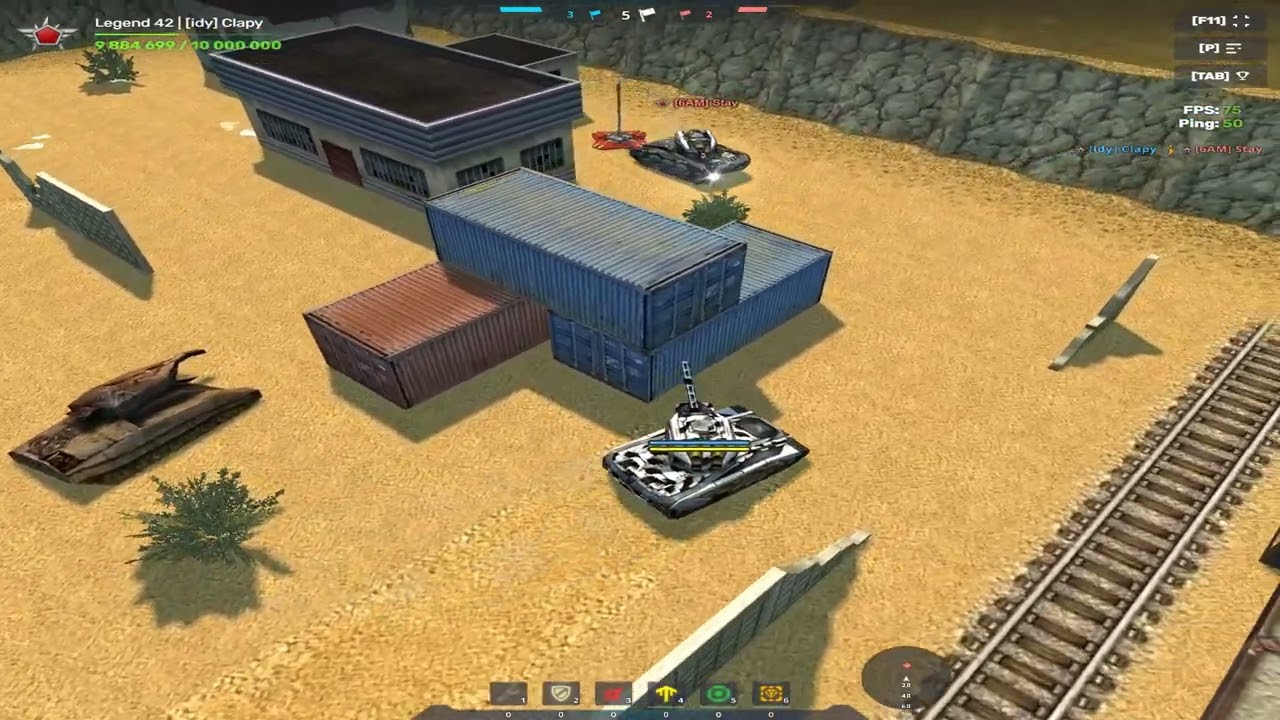 Tanki Online | Clapy Vs Stay . D3s [6AM]