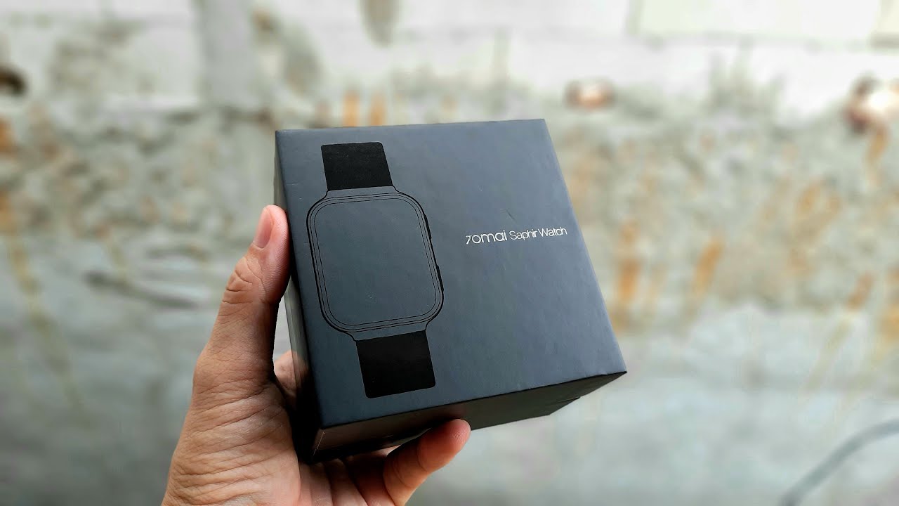 70mai SAPHIR SMARTWATCH - UNBOXING ASMR