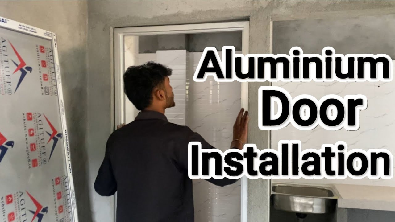 Aluminium Door Installation | Aluminium Door Fitting | #home #door #windows #youtube