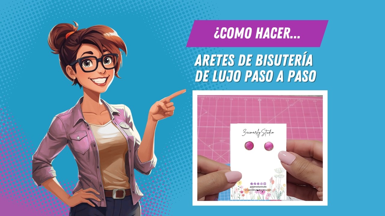 Cómo Hacer Aretes de Bisutería Paso a Paso (¡Fáciles y Rápidos!) 💎