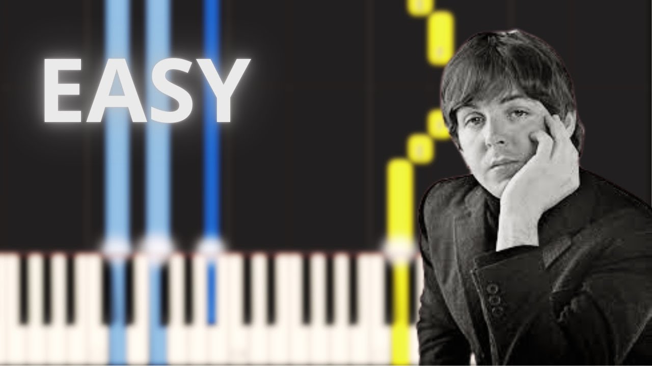 Eleanor Rigby - The Beatles - EASY Piano Tutorial