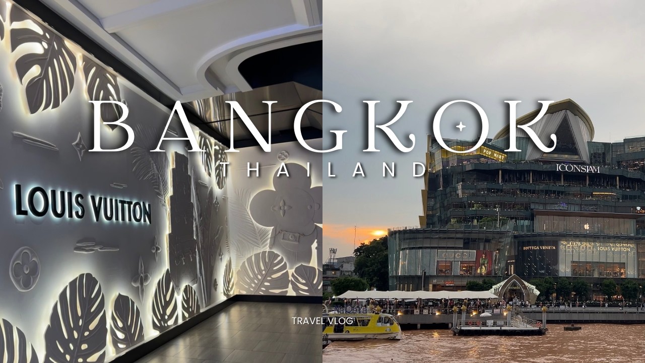 Bangkok Thailand Vlog 🇹🇭 | Terminal 21, LV Visionary Journeys, Erawan Shrine & Chao Phraya Cruise ✨