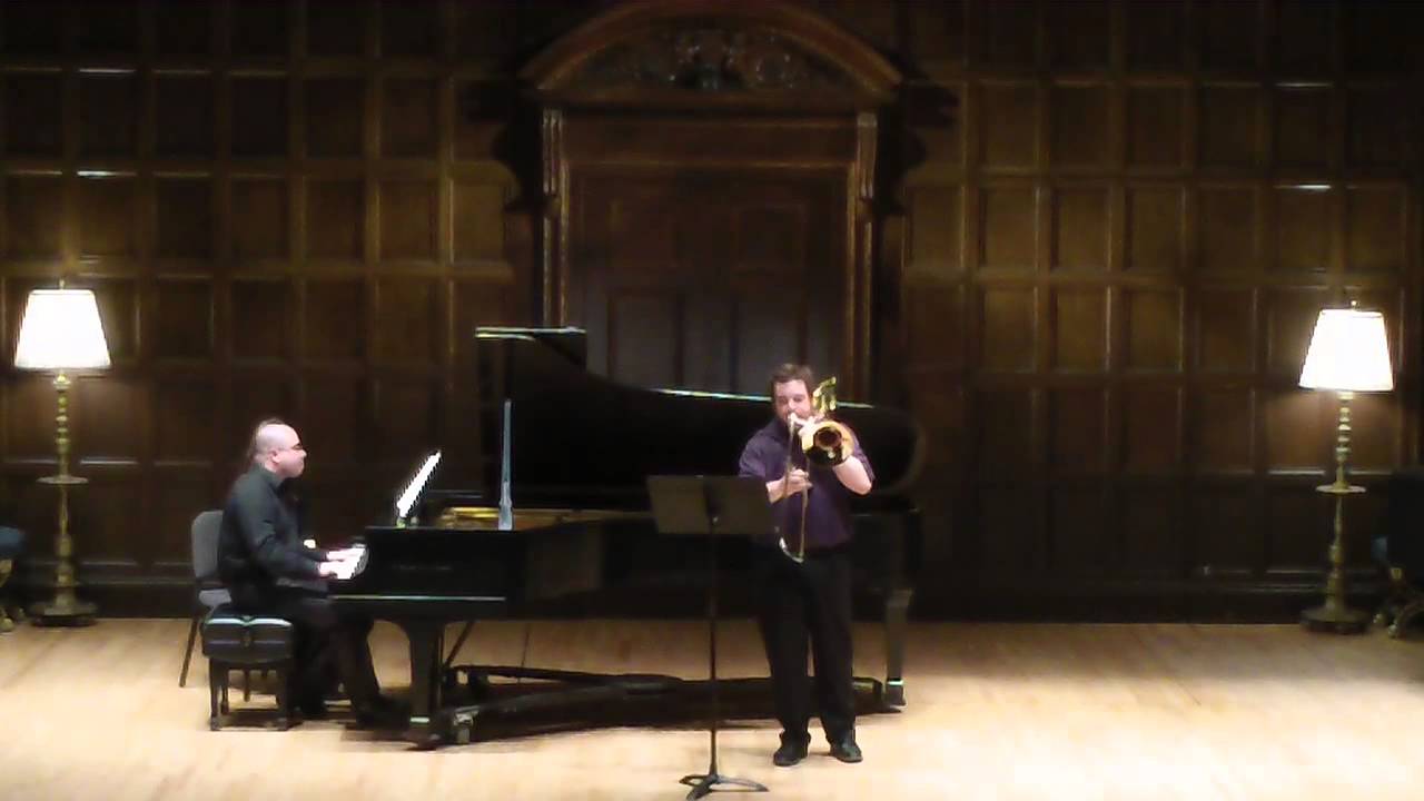 Senior Recital - Matt Kowalski - Trombone - Eastman School of Music (Part 1)