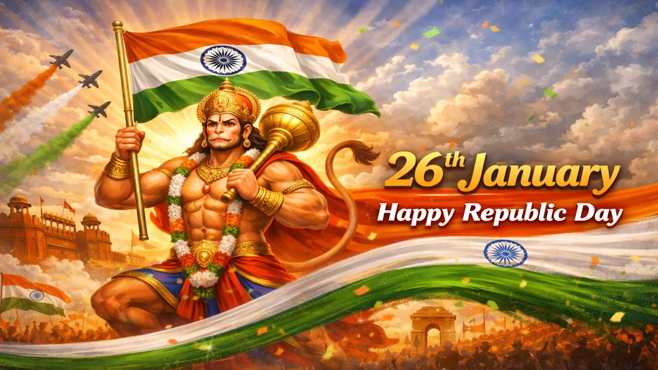 DJ🚩 Republic Day Bhajan 2026 🇮🇳 | Hanuman Ji DJ Song | Tiranga Laharayega Shri Ram Ka #hanuman #2026