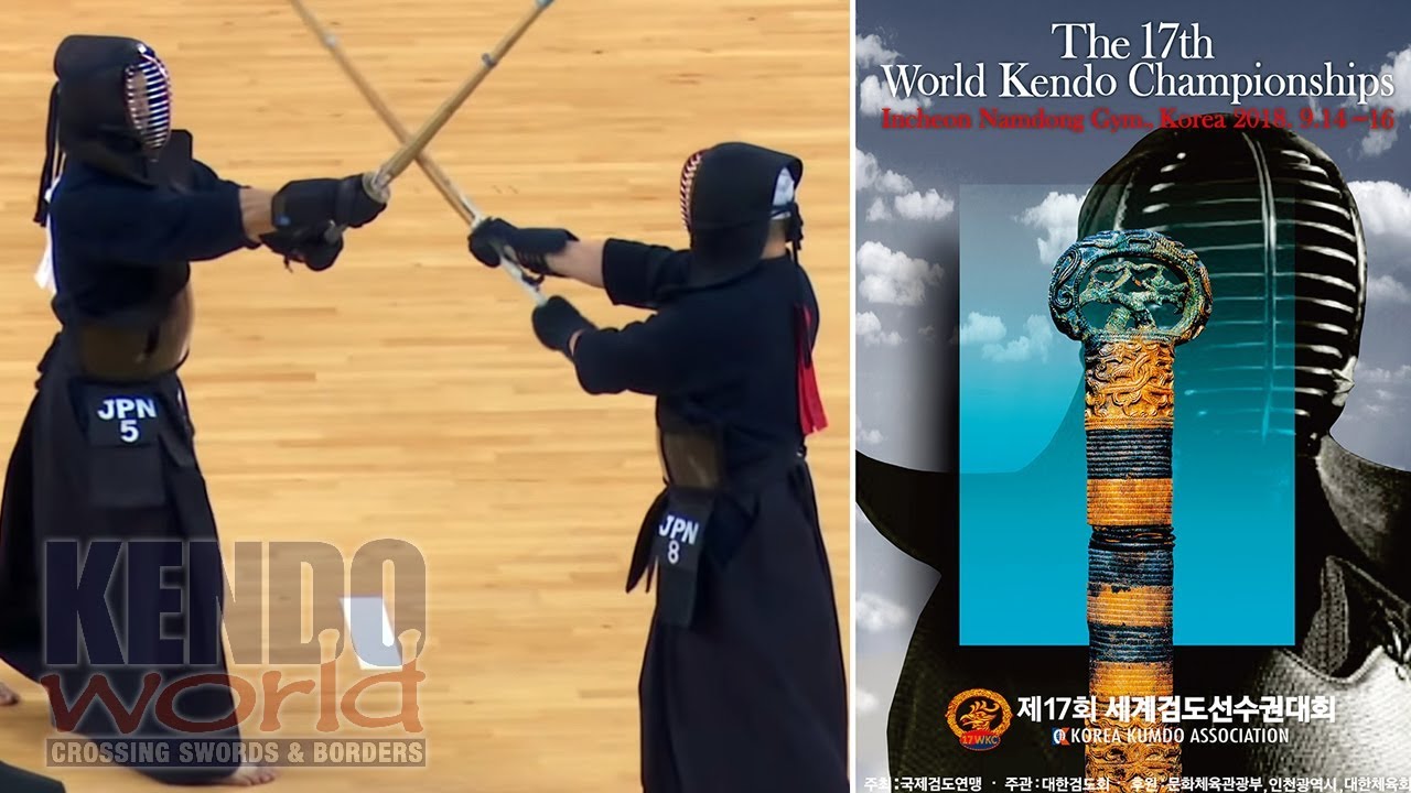 17WKC  Men’s Ind. SF: TAKENOUCHI Y. (JPN) vs. ANDO S. (JPN) - 17th World Kendo Championships (2018)