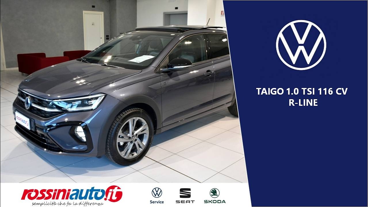 Presentazione Volkswagen Taigo 1.0 TSI 116 Cv R-Line usato in pronta consegna
