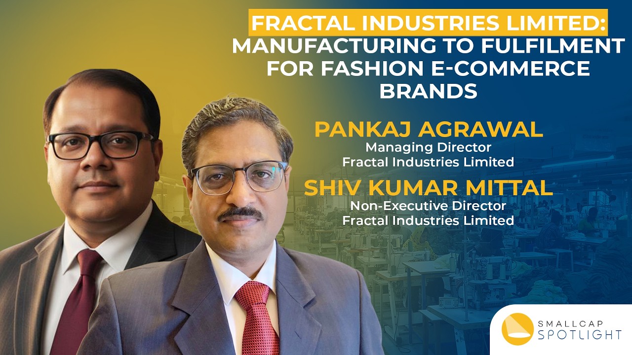 Pankaj Agrawal, MD, and Shiv Kumar Mittal, Non-Executive Director, Fractal Industries Ltd.