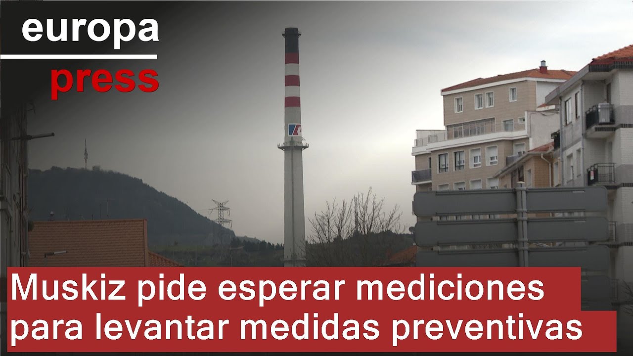 Muskiz pide esperar a las mediciones de benceno para levantar las medidas preventivas