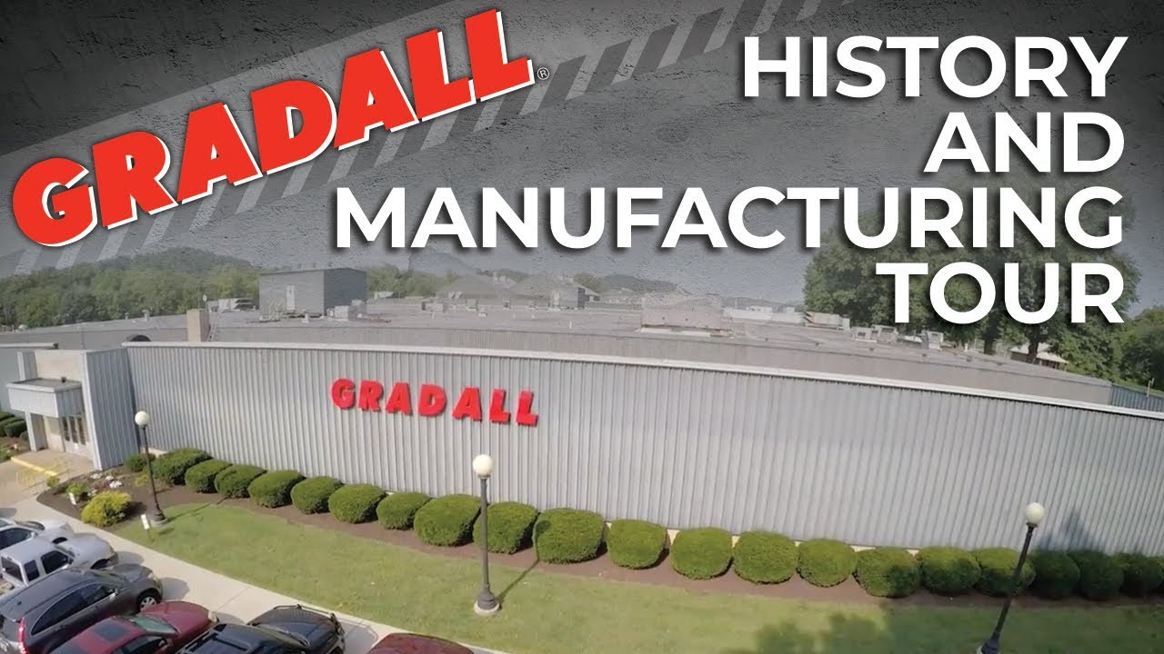 Gradall Excavator History and Manufacturing Tour