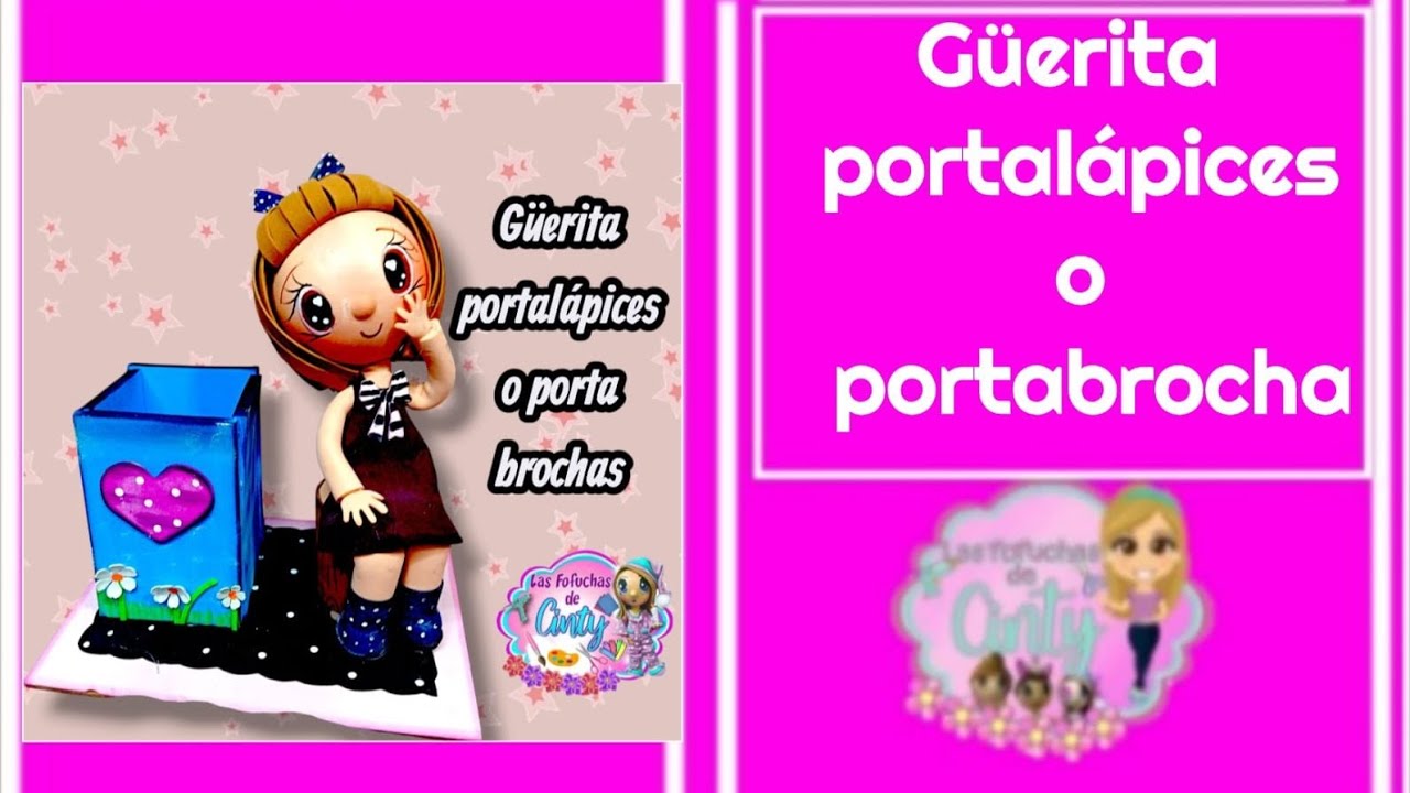 Clase 1401 güerita portalápices o Porta brocha