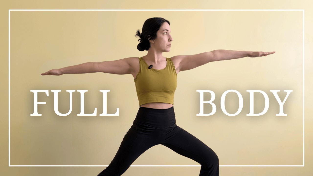 20 Min Full Body Yoga Flow for Strength & Flexibility (All Levels)