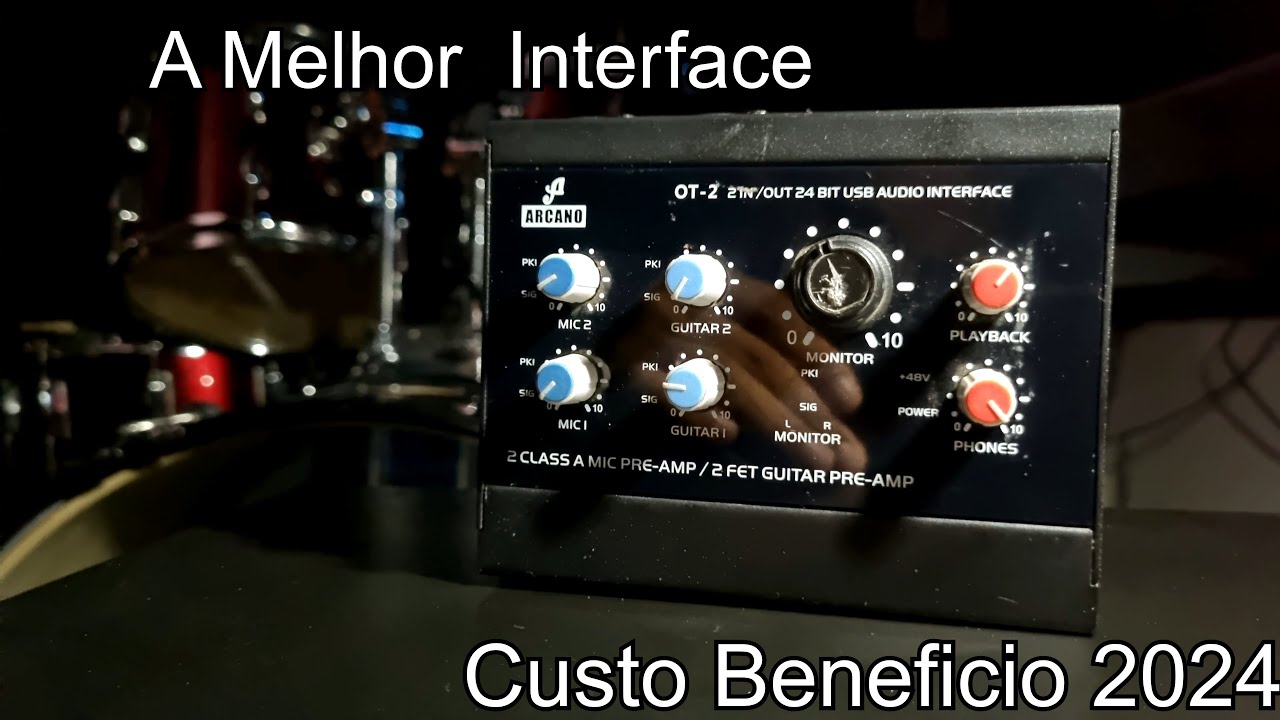 A Melhor Interface de Audio (Custo Beneficio)