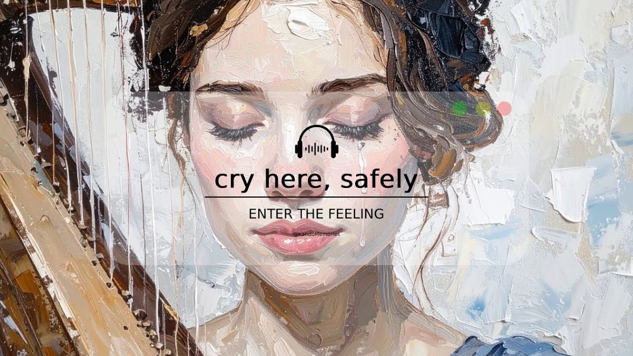 music for when tears fall in silence | Teardrops in the Silence (Sad Harp & Cello Instrumental)