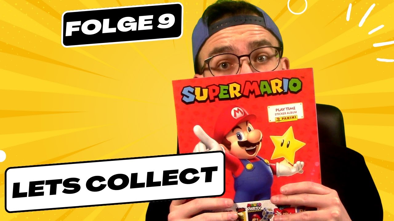 LETS COLLECT: PANINI SUPER MARIO STICKER 😱🔥 #9