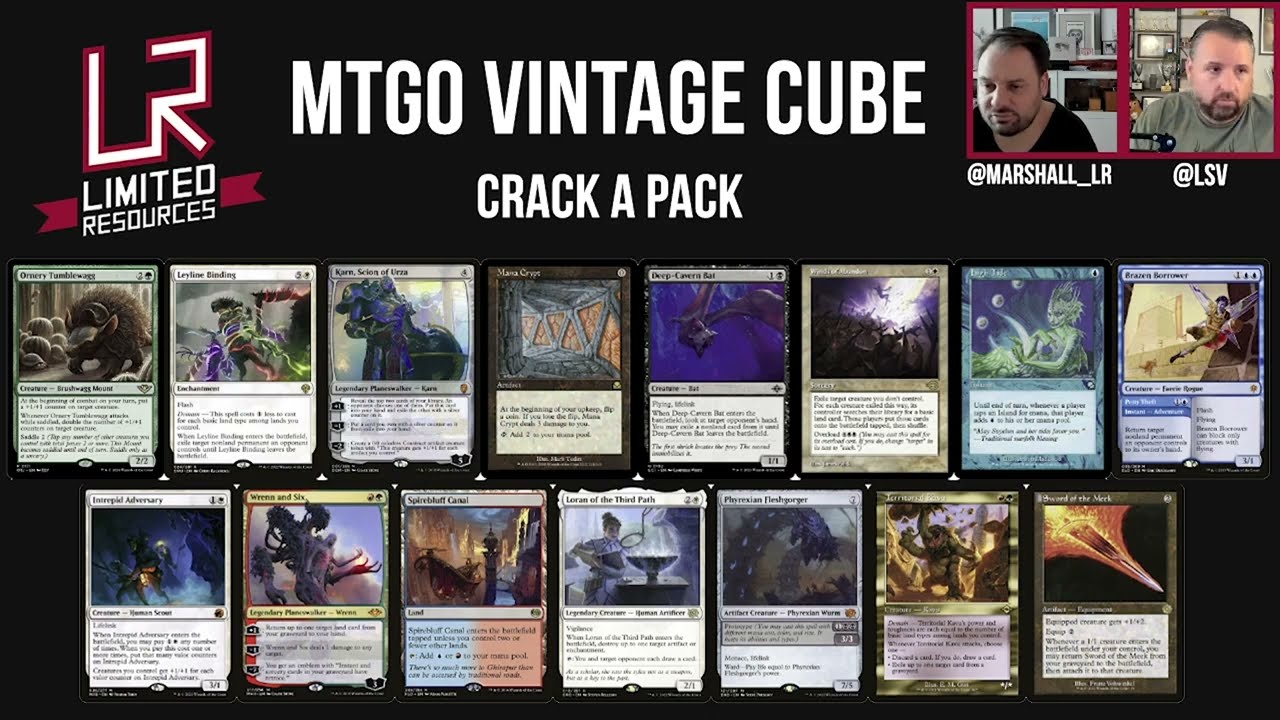 Limited Resources 750 – Vintage Cube Set Review: Green