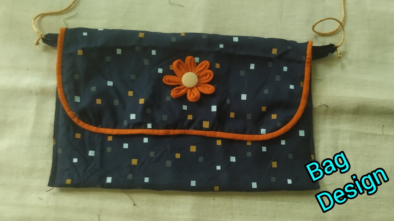 सिर्फ 10 मिनट मे बनाये बहुत ही सुन्दर सा हैंड बैग # hand bag cutting and stitching # new design