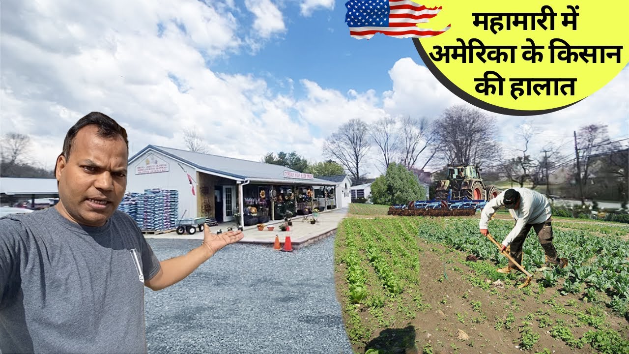 करोना की महामारी में USA के किसान की हालात क्या है American Farmer Shop in Village  || APNA AMERICA