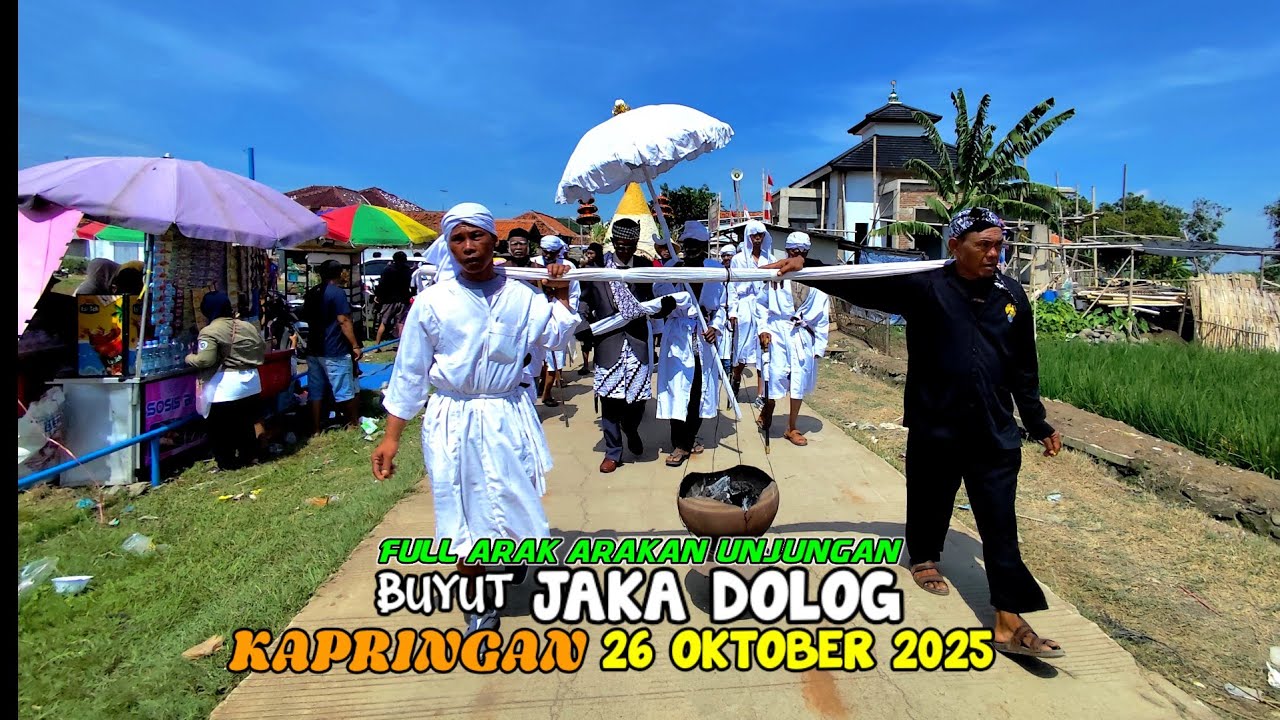 Full Video Unjungan Buyut JAKA DOLOG Desa Kapringan 26 Oktober 2025