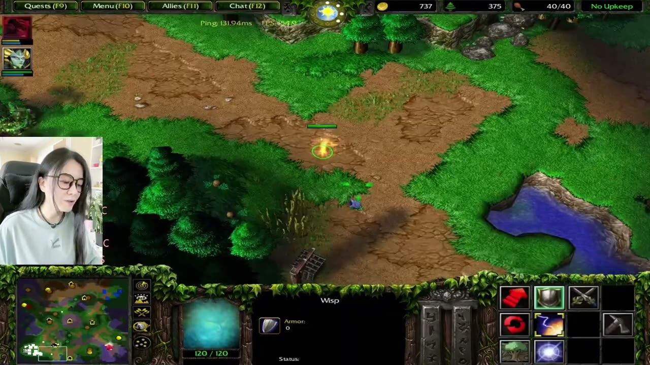 魔兽争霸3 ReMinD vs Foggy第一视角，熊王拼熊世界级水平，Warcraft 3 ReMinD VS Foggy best elf druid player