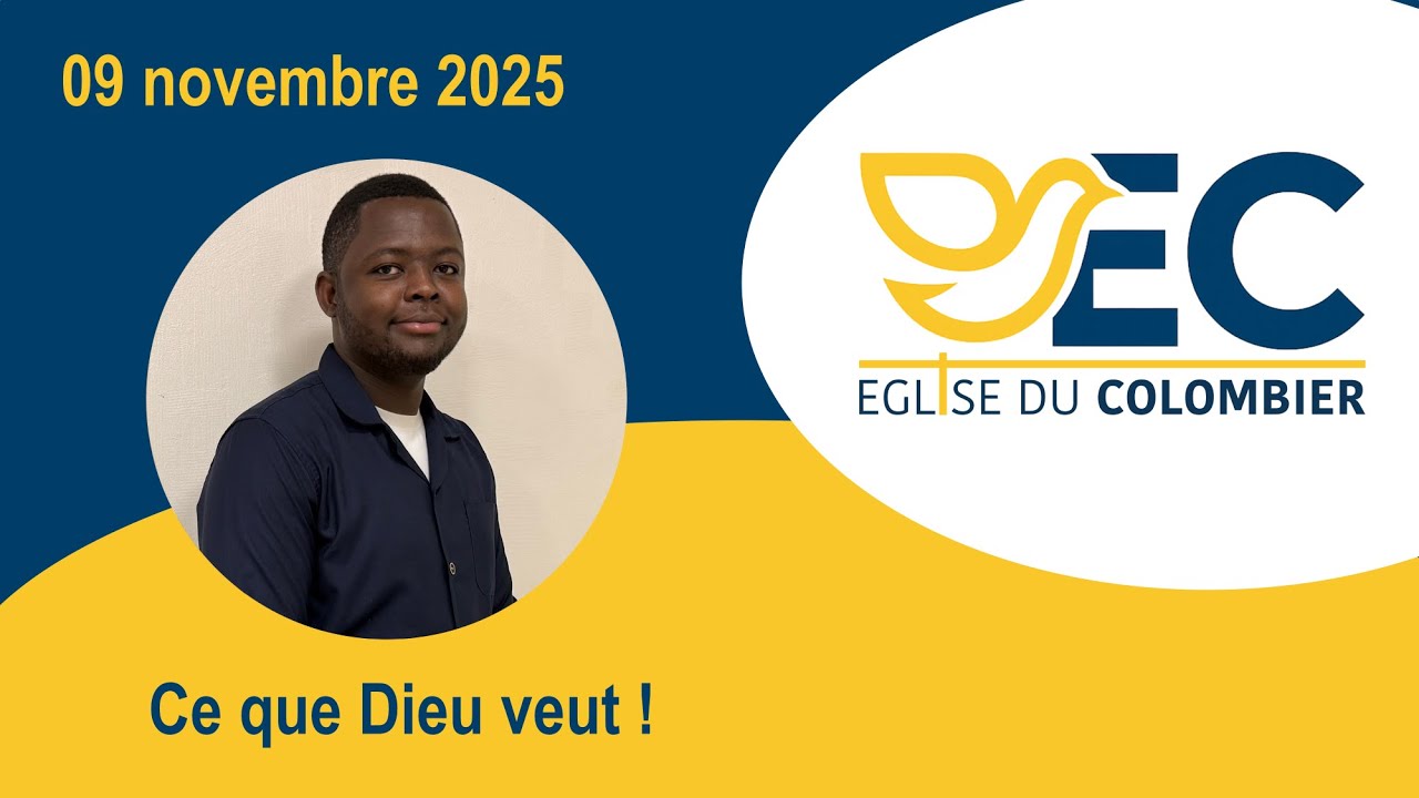 Ce que Dieu veut ! Israël Bukanga, prédication du 09/11/2025