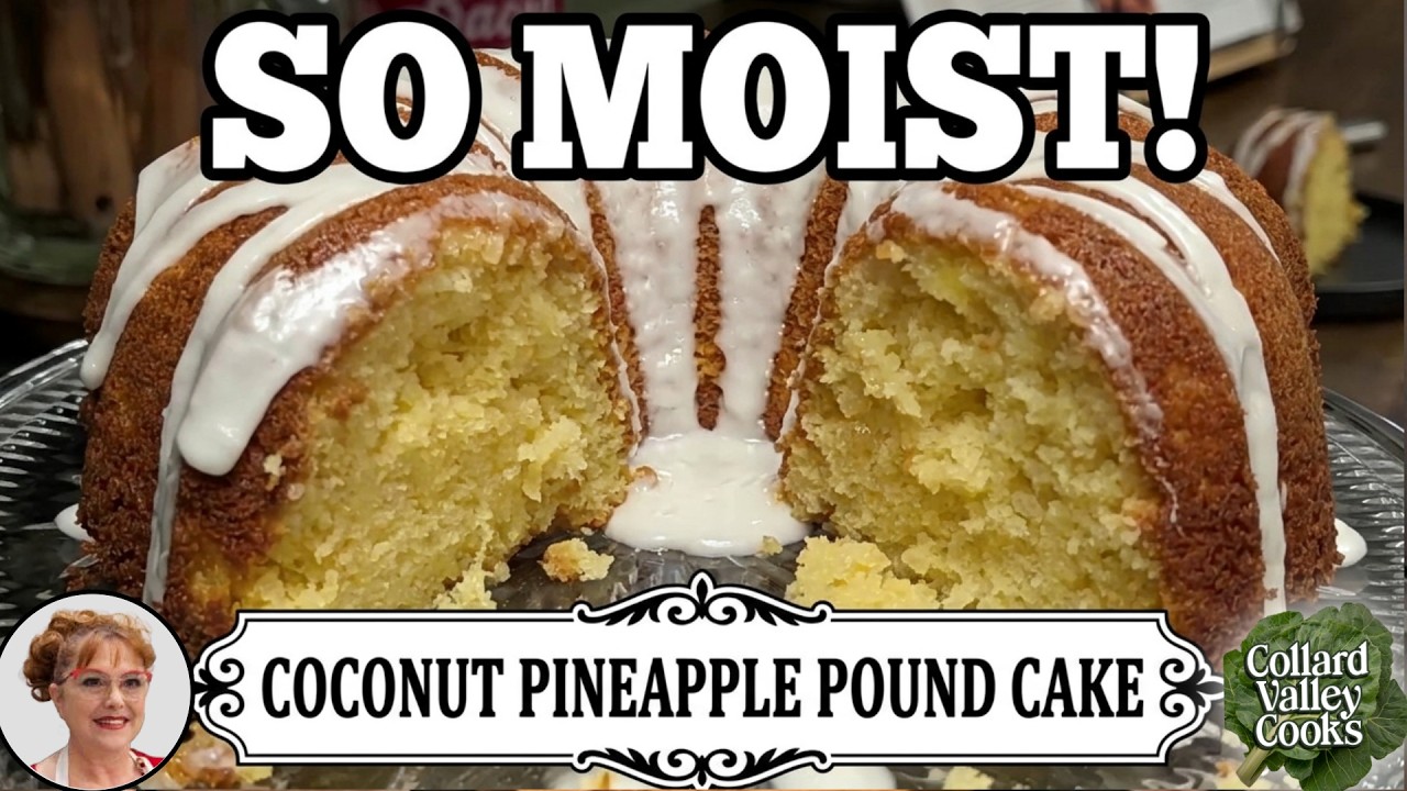 Make This Delicious Pina Colada Pound Cake Right Now