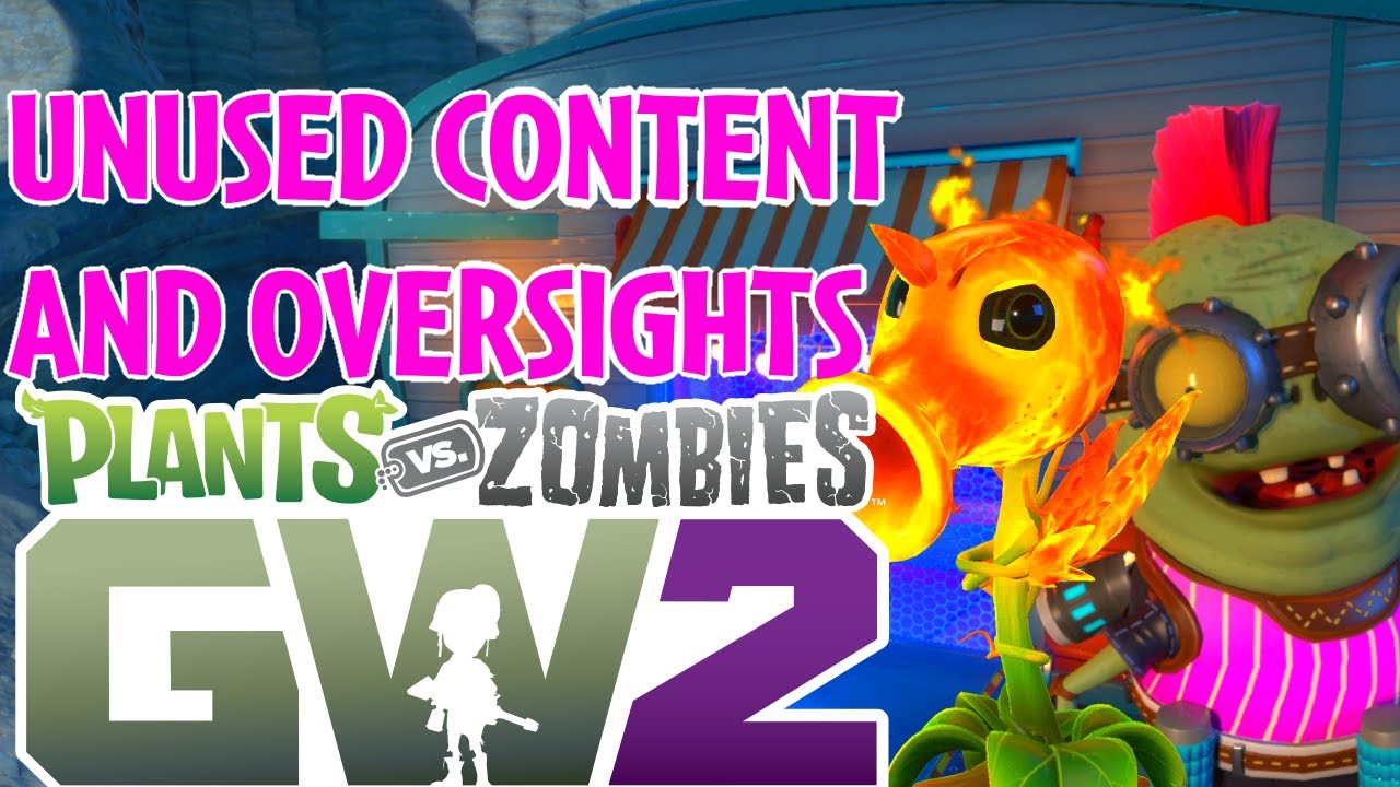 Unused and Oversights Of Garden Warfare 2