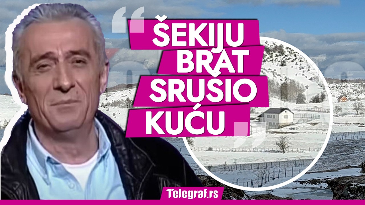 Šekiju Turkoviću srušena kuća, evo šta je istina