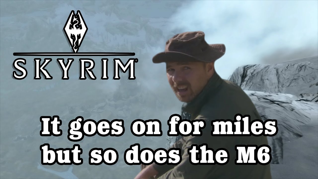 Karl Pilkington in Skyrim - The Seven Thousand Steps
