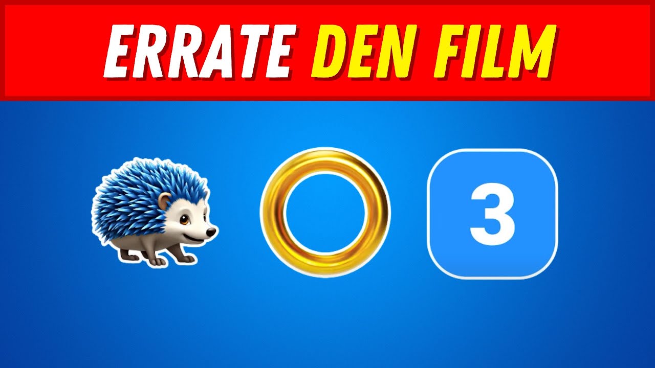 ERKENNST du den FILM nur an EMOJIS? 🤯🎥🔥| Gehirnjogging