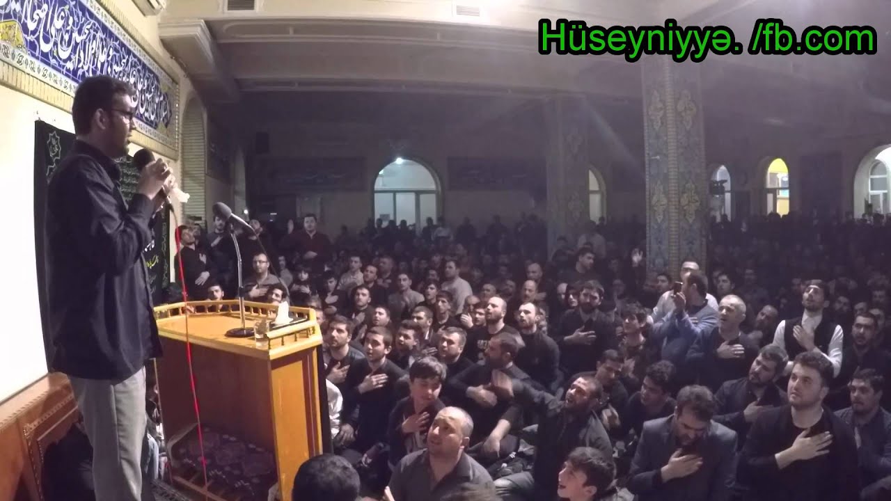Elirza Isfendiyari - Allah Allah Zəhra qəbrə gedir Eyyami-Fatimiyye 2016 Bakı Hüseyniyyə