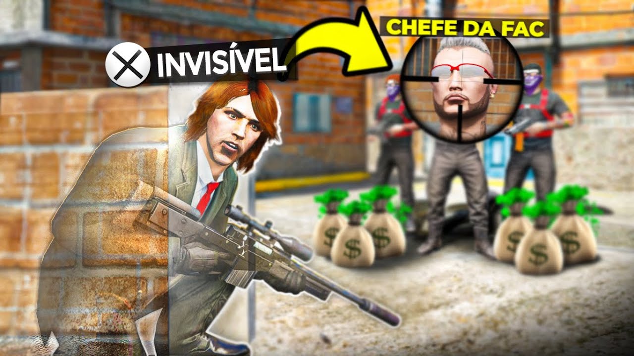 Joguei como ASSASSlN0 INVISÍVEL! 👻