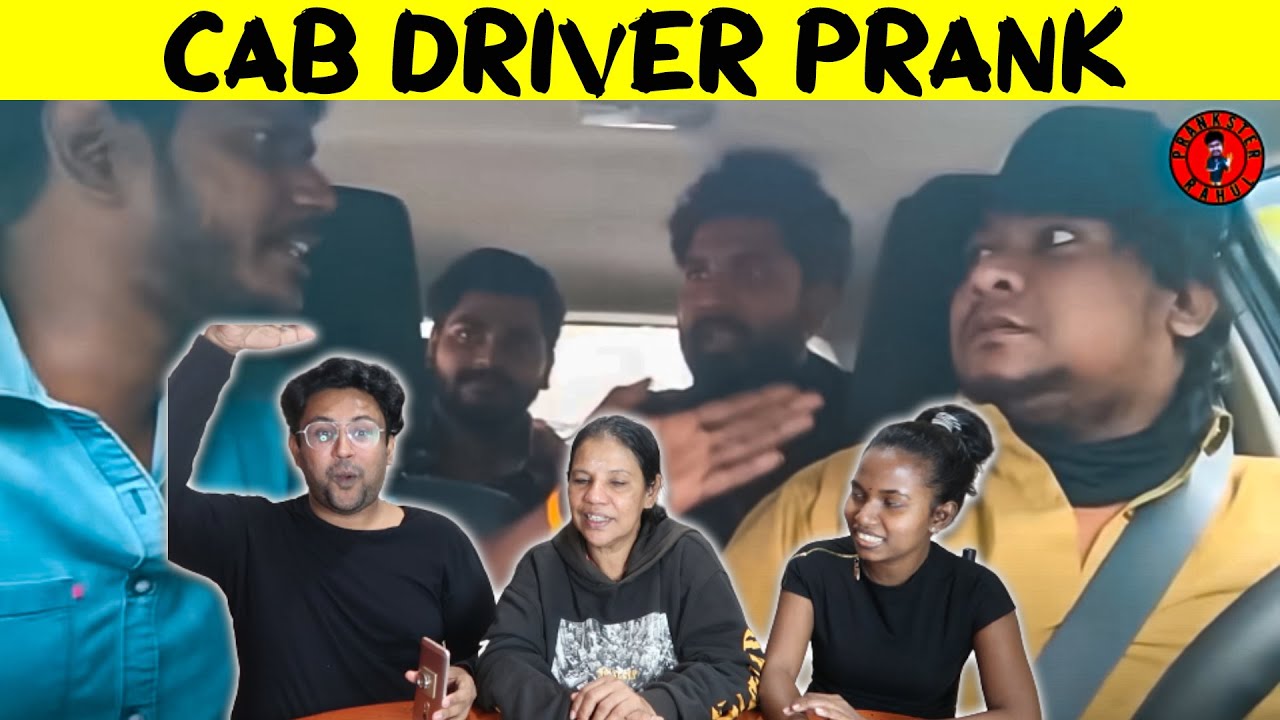 Cab Driver Prank Reaction 😂|| PRANKSTER RAHUL || Ramstk Family