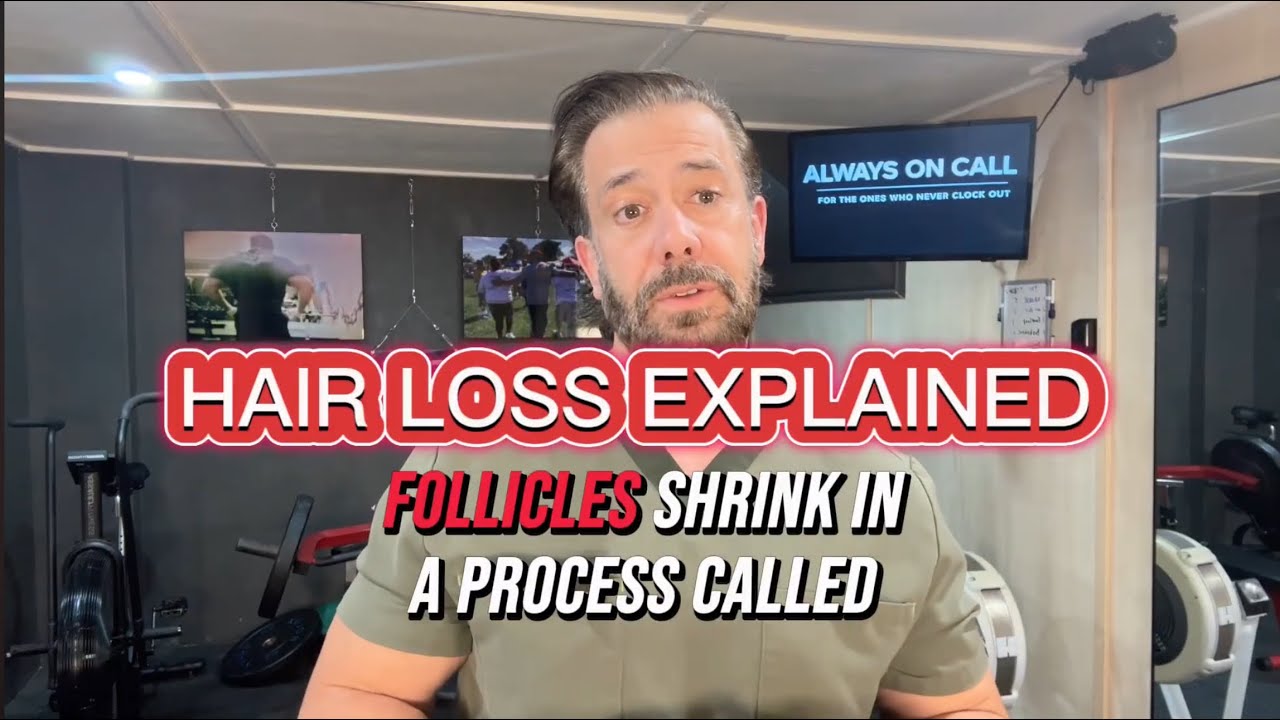 How to stop hair loss.  Doctor Explains in detail. Hair loss hair regrowth. ￼
