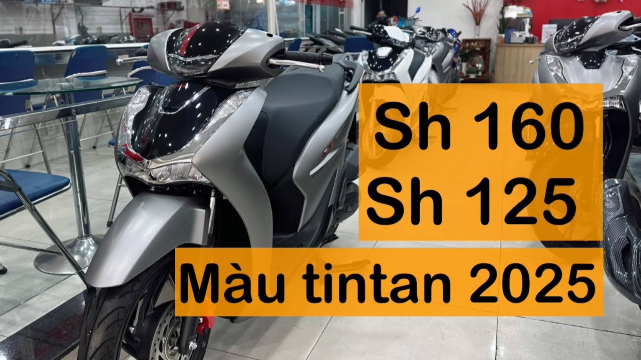 Sh 160 Sh 125 màu titan 2025 mới quá đẹp - Nam hihi